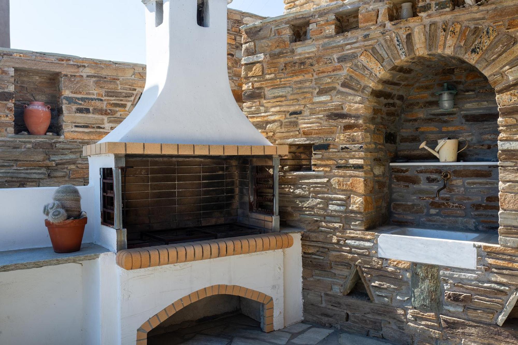 Villa Andrea'S Tinos House à Agios Sostis  Extérieur photo